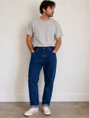 Vintage Levi’s Orange Tab Dark Wash Jeans 100% Cotton Sz. 38